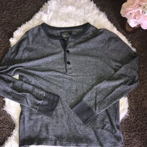 J. Crew Vintage Fleece thermos long sleeve